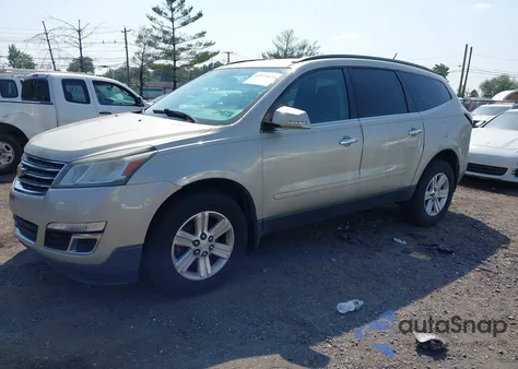 2014 Chevrolet Traverse 2Lt из США, поврежденный, VIN 1GNKRHKD6EJ372920